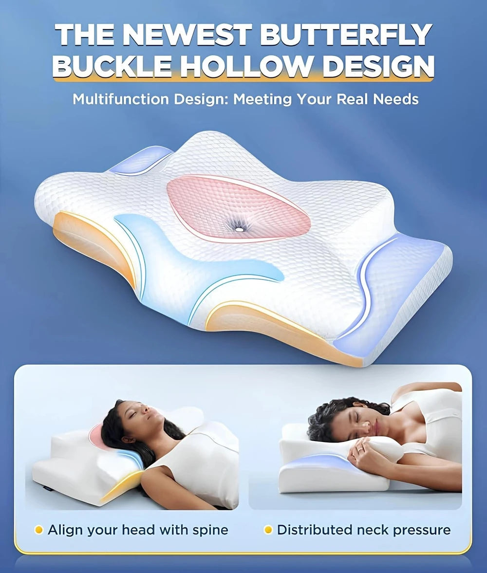 CozyRest Memory Foam Neck Pillow